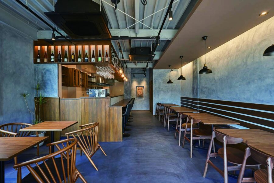 SOBA cafedining TAKIHAMA 店内・お料理