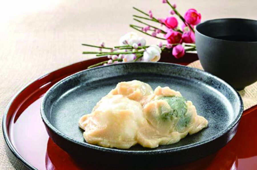和菓子司 ぽんぽんや 名物くるみ餅