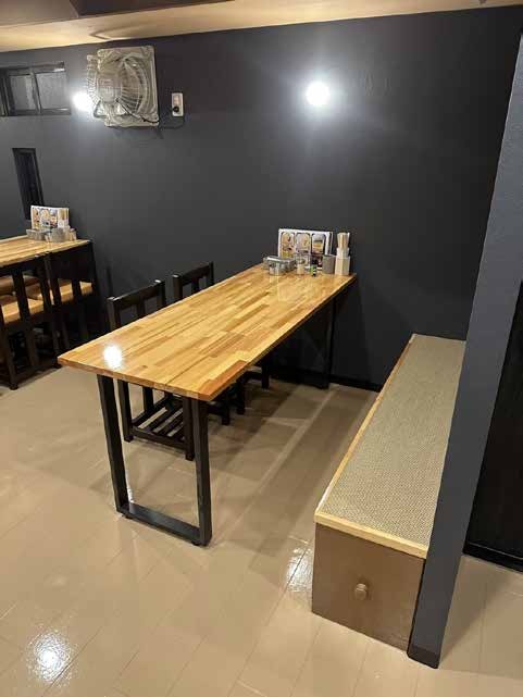 とくゆう工務店 店内・お料理