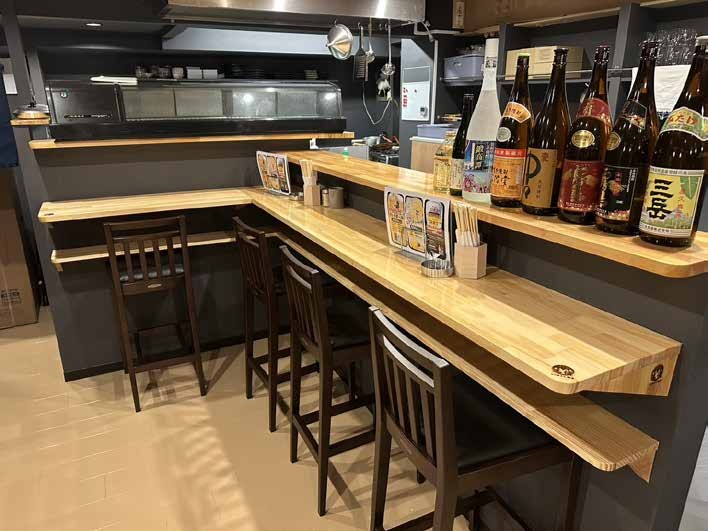 とくゆう工務店 店内・お料理