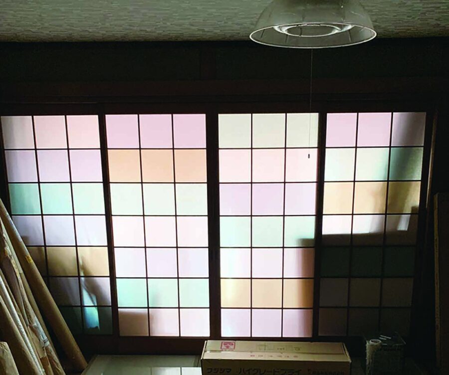 横田表具店 店内・お料理