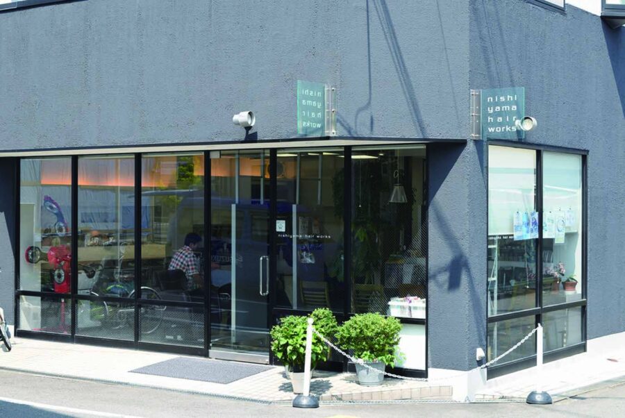 nishiyama hair works メンズカラー（カット・顔剃り込み）